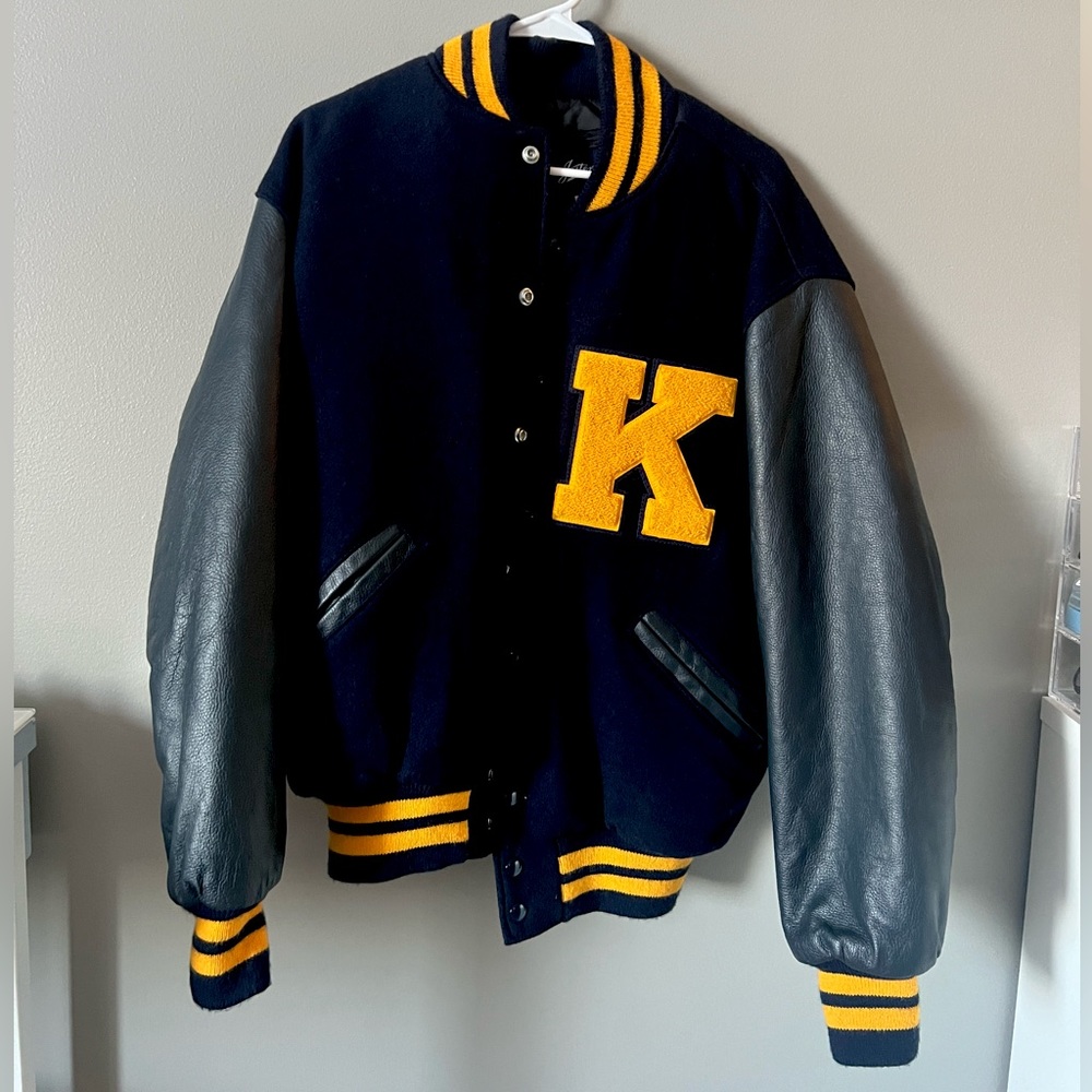 university letterman/varsity jacket (size L)
